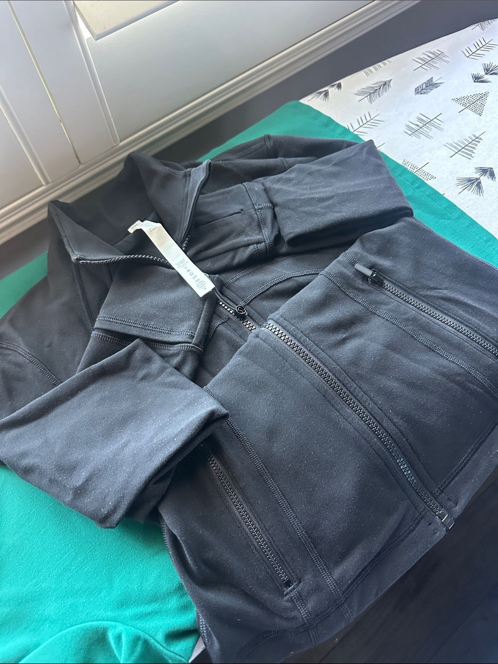 Lululemon Black Zip-Up Jacket Define Jacket